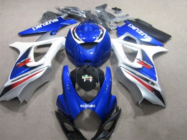 Großhandel Suzuki GSXR 1000 Motorrad Verkleidung 2007-2008 - Weiss Blau Schwarz Rot