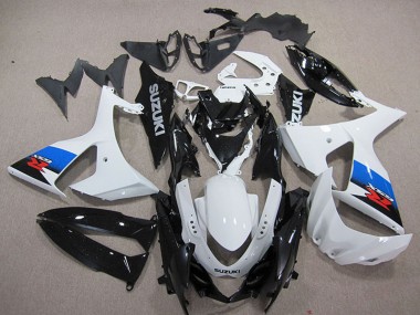 Großhandel Suzuki GSXR 1000 Motorrad Verkleidung Kit 2009-2016 - Weiss Blau Schwarz
