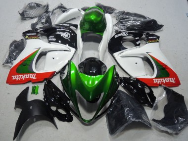 Großhandel Suzuki GSXR 1300 Hayabusa Motorrad Verkleidung 2008-2020 - Weiss Grun Rot Makita