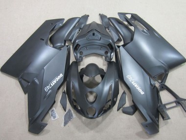 Großhandel Ducati 749 Motorrad Verkleidung 2003-2004 - Matt Schwarz