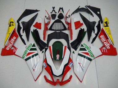 Großhandel Aprilia RSV4 1000 Motorrad Verkleidung 2009-2015 - Weiss Rot Grun Gelb Schwarz Alitalia