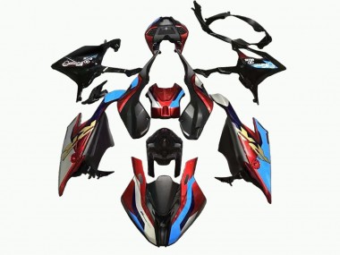 Großhandel BMW S1000RR Motorrad Verkleidung 2019-2022 - Schwarz Blau Rot Gold