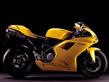 Großhandel Ducati 1098 Motorrad Verkleidung 2007-2014 - Gelb