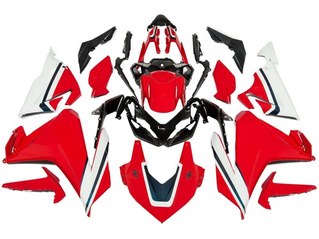 Großhandel Honda CBR500R Motorrad Verkleidung Kit 2022-2023 - Rot Weiss Schwarz