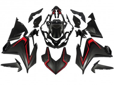 Großhandel Honda CBR500R Motorrad Verkleidung 2022-2023 - Matt Schwarz Rot