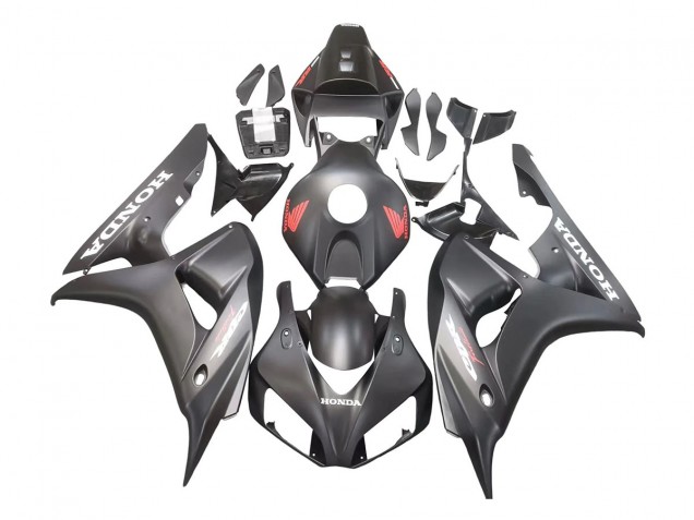 Großhandel Honda CBR1000RR Motorrad Verkleidung 2006-2007 - Matt Schwarz