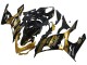 Großhandel Kawasaki EX400 Motorrad Verkleidung 2018-2024 - Gold Glanzendes Schwarz