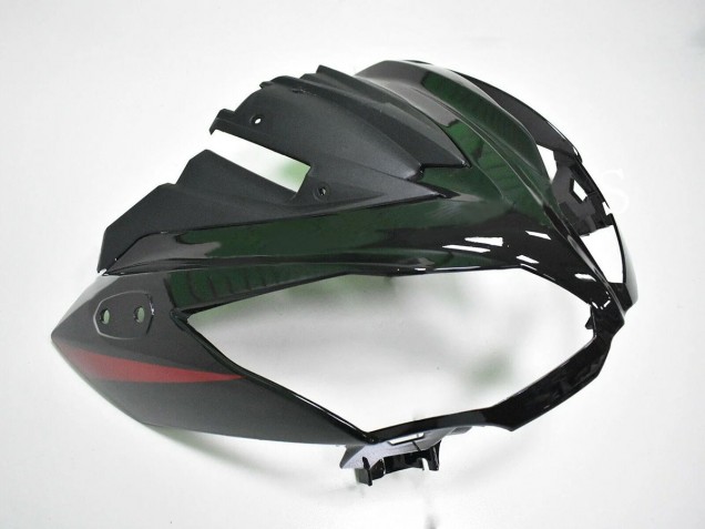 Großhandel Kawasaki EX650 Motorrad Verkleidung 2012-2016 - Rot Glanzendes Schwarz