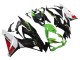 Großhandel Kawasaki ZX6R Motorrad Verkleidung 2019-2022 - Grun Glanzendes Schwarz Weiss Rot