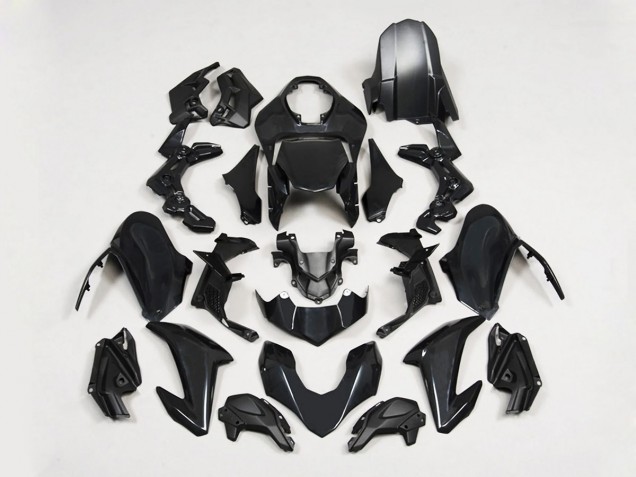 Großhandel Kawasaki Z900 Motorrad Verkleidung 2017-2019 - Matt Schwarz