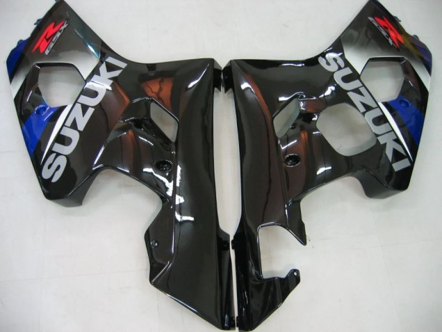 Großhandel Suzuki GSXR 600/750 Motorrad Verkleidung 2004-2005 - Blau Grau Glanzendes Schwarz