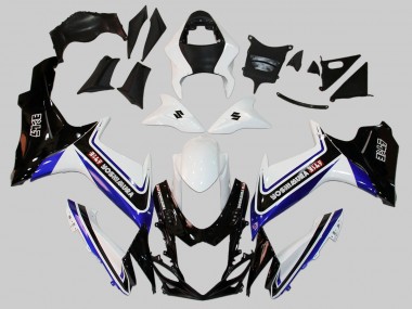 Großhandel Suzuki GSXR 600/750 Motorrad Verkleidung 2011-2024 - Weiss Blau Schwarz Alstare