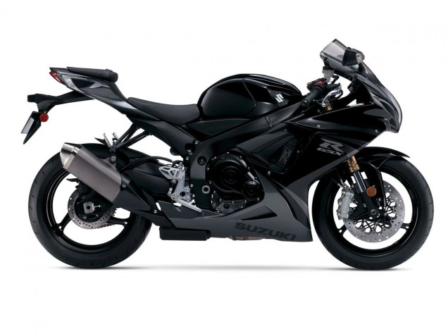 Großhandel Suzuki GSXR 600/750 Motorrad Verkleidung 2011-2024 - Glanzendes Schwarz