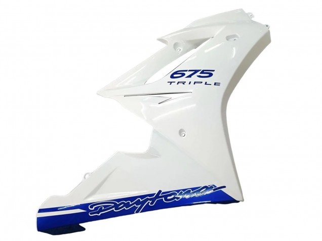 Großhandel Triumph Daytona 675 Motorrad Verkleidung 2006-2008 - Weiss Blau