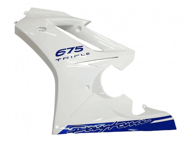 Großhandel Triumph Daytona 675 Motorrad Verkleidung 2006-2008 - Weiss Blau