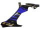 Großhandel Yamaha YZF R1 Motorrad Verkleidung 2015-2019 - Blau Gold Schwarz