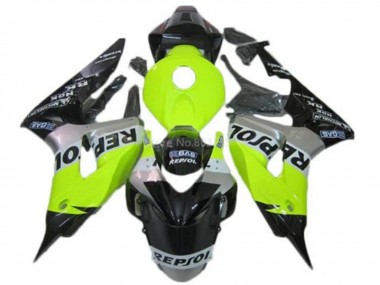Großhandel Honda CBR1000RR Motorrad Verkleidung 2006-2007 - Grun Silber Glanzendes Schwarz Repsol