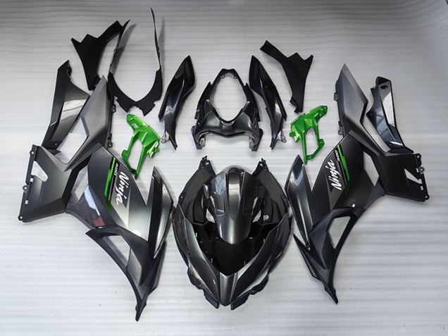Großhandel Kawasaki EX400 Motorrad Verkleidung 2018-2024 - Glanzendes Schwarz Matt Schwarz Grun Weiss