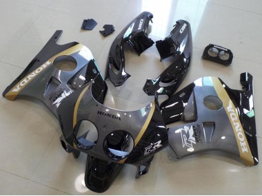 Großhandel CBR 250 RR MC22 1991-1998 Motorrad Verkleidungen - Grau Schwarz