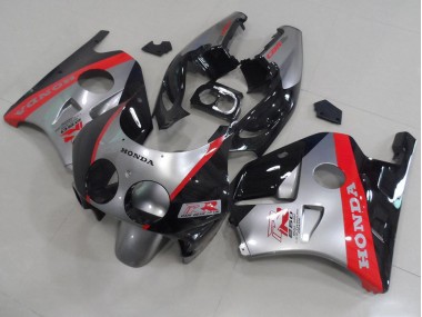 Großhandel CBR 250 RR MC22 1991-1998 Motorrad Verkleidungen - Silber Schwarz Rot