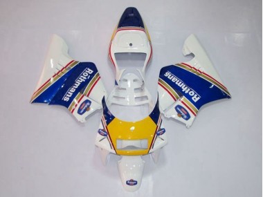 Großhandel NSR 250 MC28 P4 1994-1996 Motorrad Verkleidungen - Gelb Weiß Blau