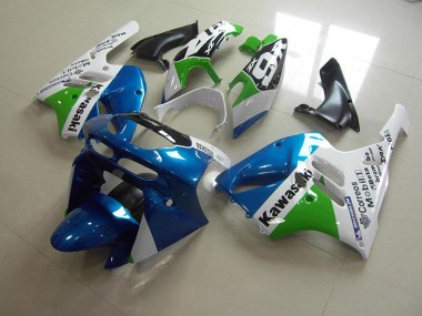 Großhandel ZX9R 1994-1997 Motorrad Verkleidungen - Hell blau Weiß