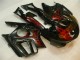 Großhandel CBR 600 F3 1995-1998 Motorrad Verkleidung - Schwarz rote Flamme Großhandel CBR 600 F3 1995-1998 Motorrad Verkleidung - Schwarz rote Flamme