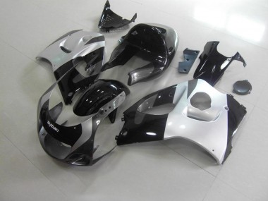 Großhandel GSXR 600 1996-2000 Motorrad Verkleidungen - Silber Grau Kein Aufkleber