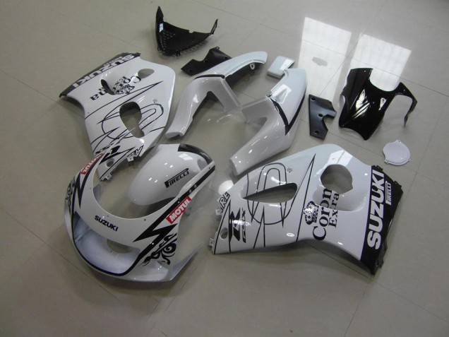 Großhandel GSXR 600 1996-2000 Motorrad Verkleidungen - Weiß Corona Großhandel GSXR 600 1996-2000 Motorrad Verkleidungen - Weiß Corona