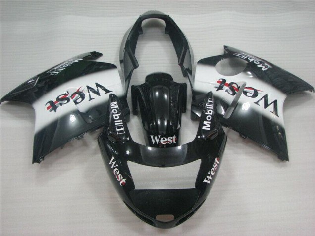 Großhandel CBR 1100 XX 1996-2007 Motorrad Verkleidungen - Schwarz Weißes Westmuster Großhandel CBR 1100 XX 1996-2007 Motorrad Verkleidungen - Schwarz Weißes Westmuster