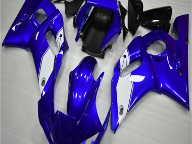 Großhandel R6 1998-2002 Motorrad Verkleidungen - Weiß Blau