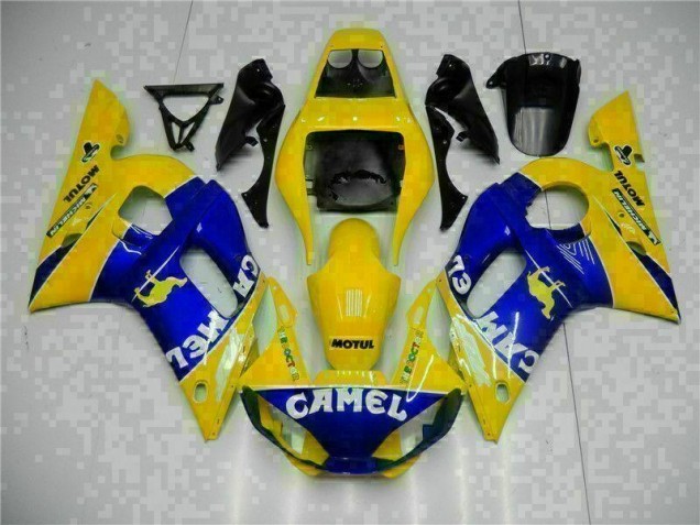 Großhandel R6 1998-2002 Motorrad Verkleidung - Gelb Blau Großhandel R6 1998-2002 Motorrad Verkleidung - Gelb Blau