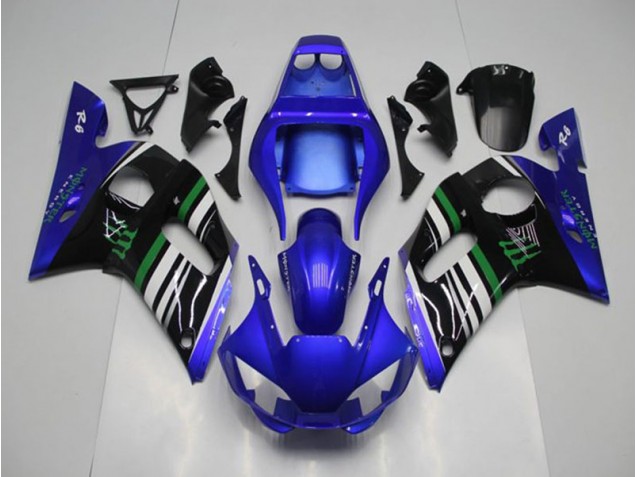 Großhandel R6 1998-2002 Motorrad Verkleidungen - Blau Monster Großhandel R6 1998-2002 Motorrad Verkleidungen - Blau Monster