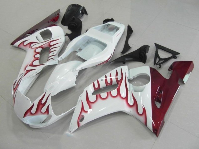 Großhandel R6 1998-2002 Motorrad Verkleidungen - Rot Flamme Großhandel R6 1998-2002 Motorrad Verkleidungen - Rot Flamme