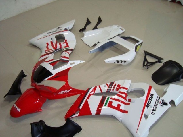 Großhandel R6 1998-2002 Motorrad Verkleidungen - Weiß Rot Fiat Motul Acer Großhandel R6 1998-2002 Motorrad Verkleidungen - Weiß Rot Fiat Motul Acer