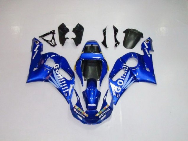 Großhandel R6 1998-2002 Motorrad Verkleidungen - Blau Weiße Go Motul Großhandel R6 1998-2002 Motorrad Verkleidungen - Blau Weiße Go Motul