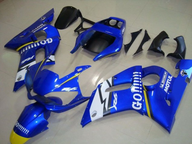Großhandel R6 1998-2002 Motorrad Verkleidungen - Blau Go Motul Großhandel R6 1998-2002 Motorrad Verkleidungen - Blau Go Motul