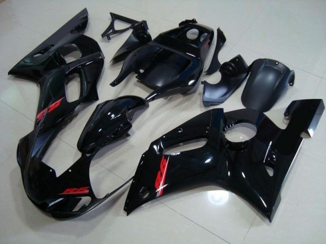 Großhandel R6 1998-2002 Motorrad Verkleidungen - Glänzend Schwarz Rote Aufkleber Großhandel R6 1998-2002 Motorrad Verkleidungen - Glänzend Schwarz Rote Aufkleber