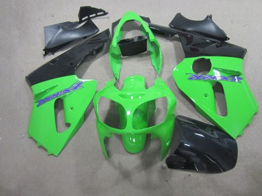 Großhandel ZX12R 2000-2001 Motorrad Verkleidungen - Grün