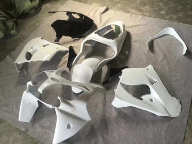 Großhandel ZX9R 2000-2001 Motorrad Verkleidungen - ReinWeiß Glänzendes Schwarz