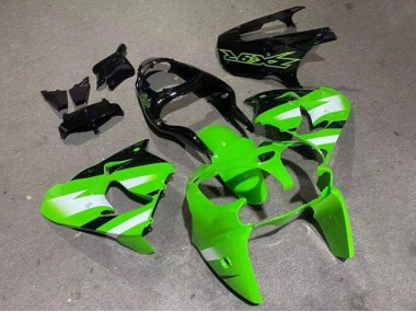 Großhandel ZX9R 2000-2001 Motorrad Verkleidungen - Grün Glänzend Schwarz