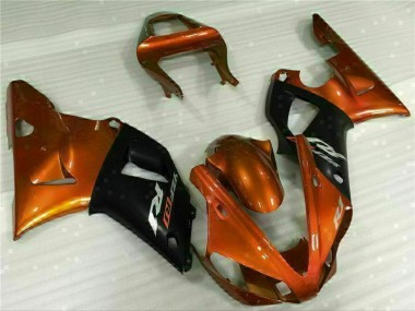 Großhandel R1 2000-2001 Motorrad Verkleidung - Orange