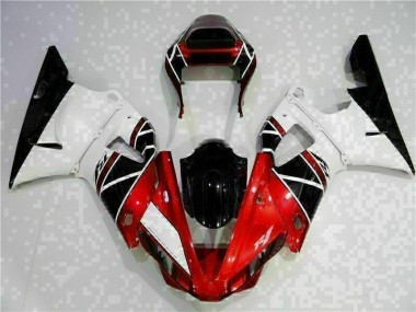 Großhandel R1 2000-2001 Motorrad Verkleidung & Plastik - Rot