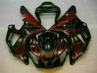 Großhandel R1 2000-2001 Motorrad Verkleidungen - Orange