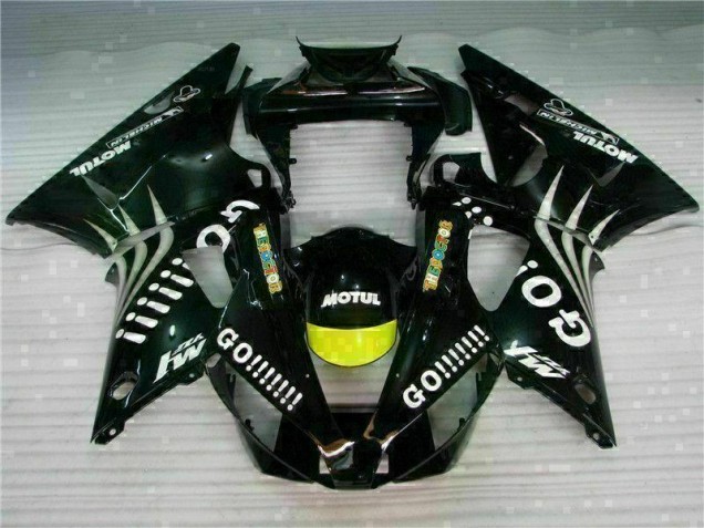 Großhandel R1 2000-2001 Motorrad Verkleidung - Schwarz Großhandel R1 2000-2001 Motorrad Verkleidung - Schwarz