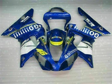 Großhandel R1 2000-2001 Motorrad VollVerkleidungen & Plastik - Blau