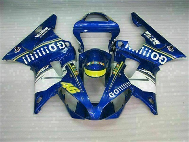 Großhandel R1 2000-2001 Motorrad VollVerkleidungen & Plastik - Blau Großhandel R1 2000-2001 Motorrad VollVerkleidungen & Plastik - Blau