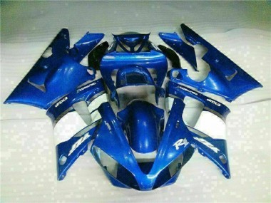 Großhandel R1 2000-2001 Motorrad Verkleidungen Komplett Sets - Blau