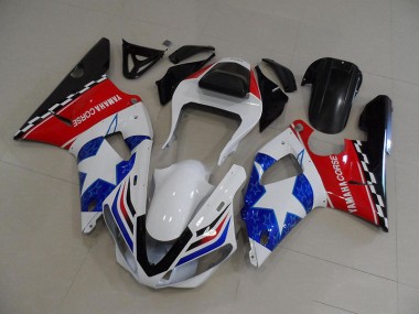 Großhandel R1 2000-2001 Motorrad Verkleidungen - Stern Flagge