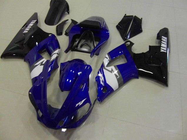Großhandel R1 2000-2001 Motorrad Verkleidungen - Blau Schwarz Weiß Großhandel R1 2000-2001 Motorrad Verkleidungen - Blau Schwarz Weiß